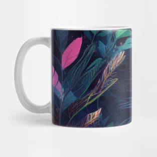 Panther Animal Portrait Painting Wildlife Outdoors Adventure Mug